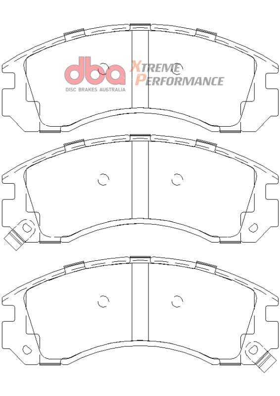 DBA XP650 Brake Pads thumbnail 2