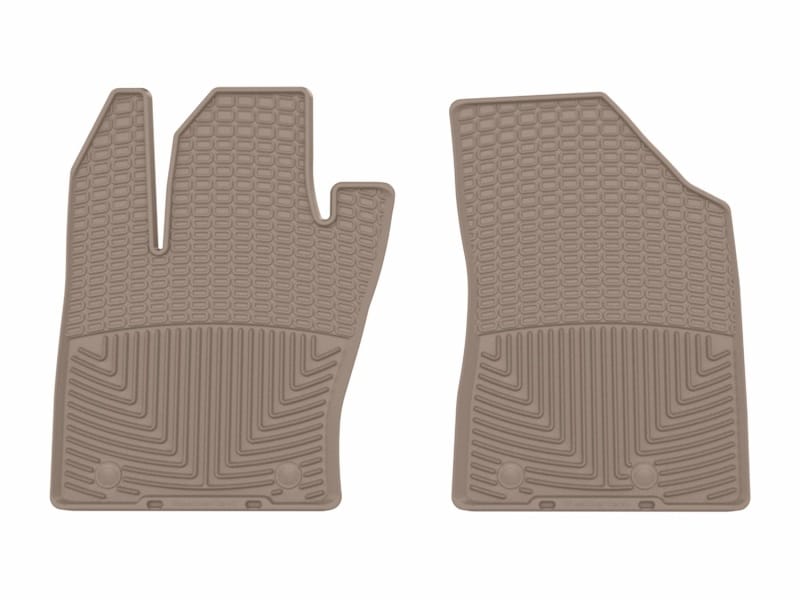 WT Rubber Mats - Front - Tan