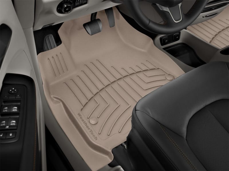 WT 3D FloorMat - Front - Tan thumbnail 2