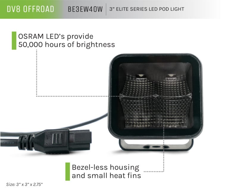 DVE LED Light Bars & Cubes thumbnail 2