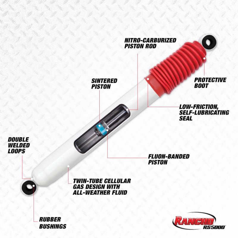 RHO RS5000 Steering Stabilizer thumbnail 2