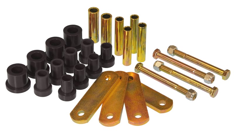 PRO Spring/Shackle Bush- Blk