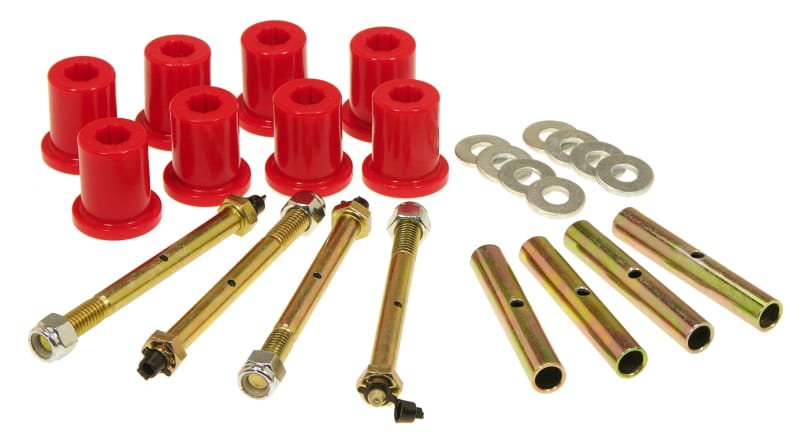 PRO Spring/Shackle Bush- Red