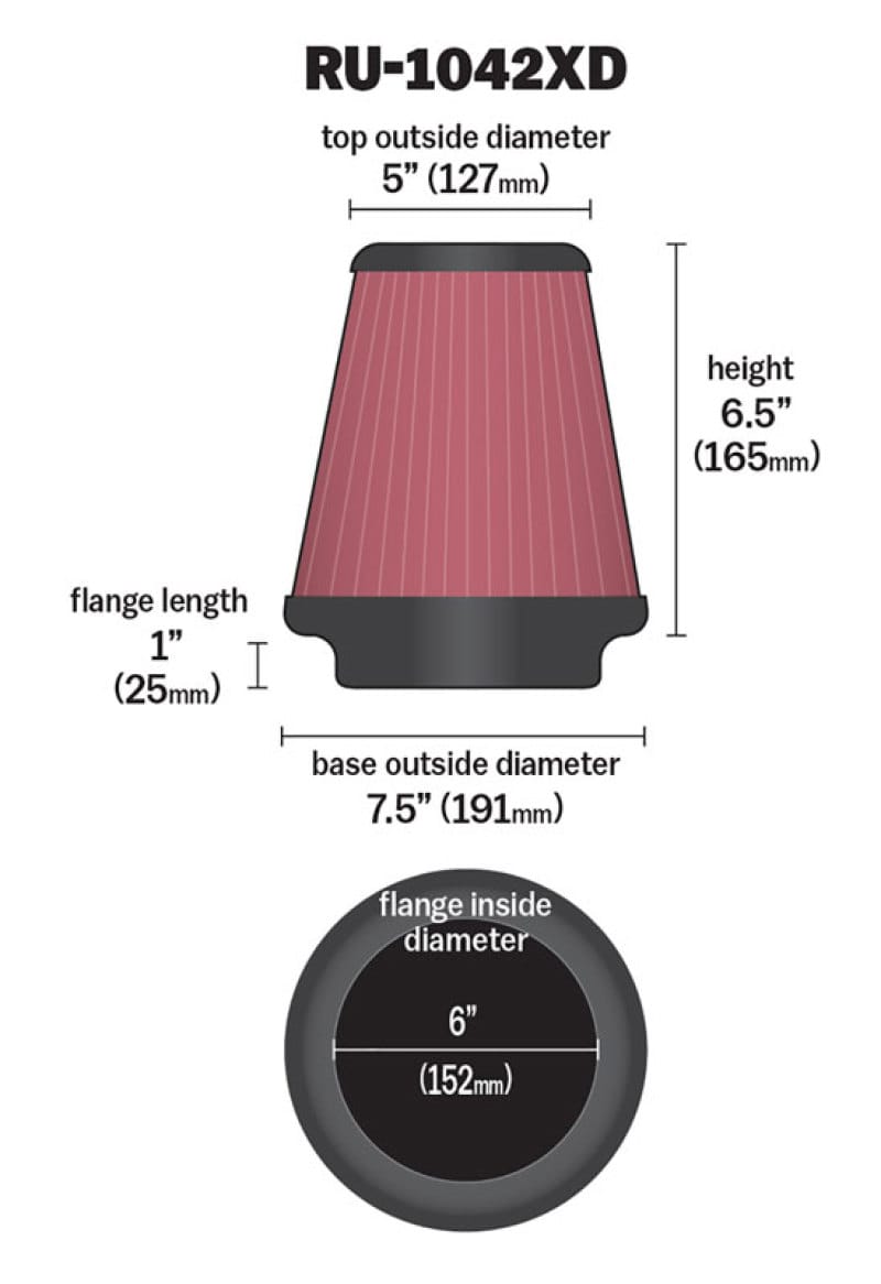 KN Universal Air Filter thumbnail 4