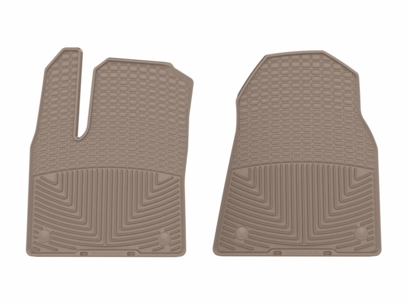 WT Rubber Mats - Front - Tan