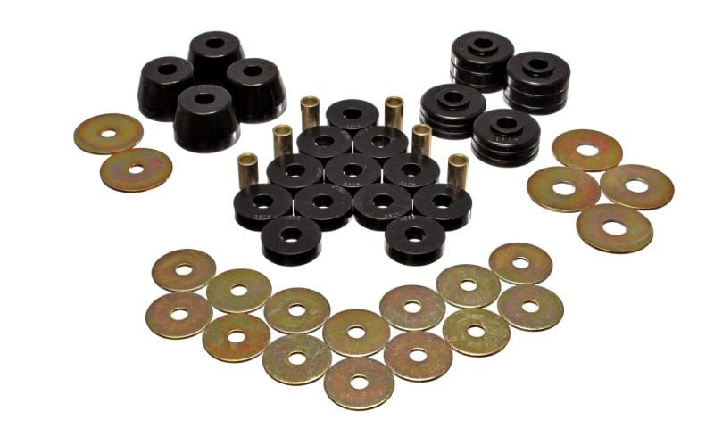 ES Body Mounts - Black