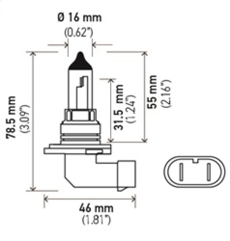 HELLA Halogen Bulb thumbnail 2