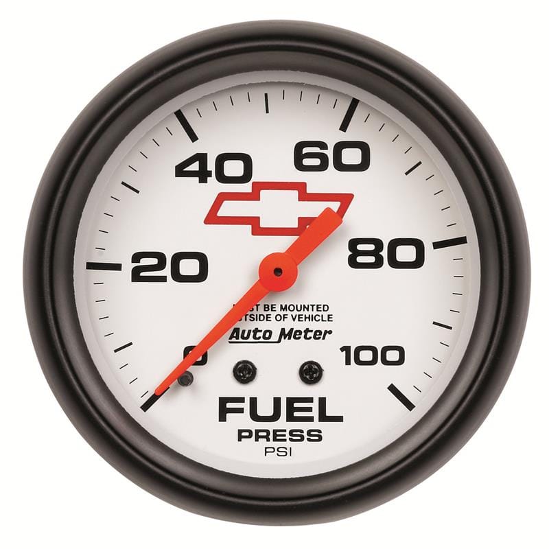 AM Chevy White Gauges