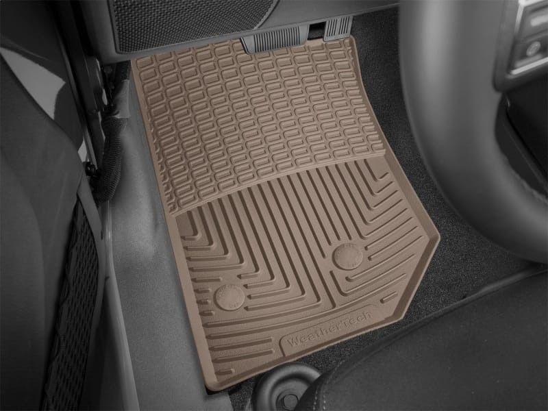 WT Rubber Mats - Front - Tan thumbnail 2