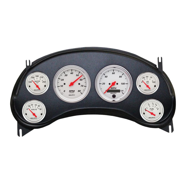 AM Arctic White Gauges