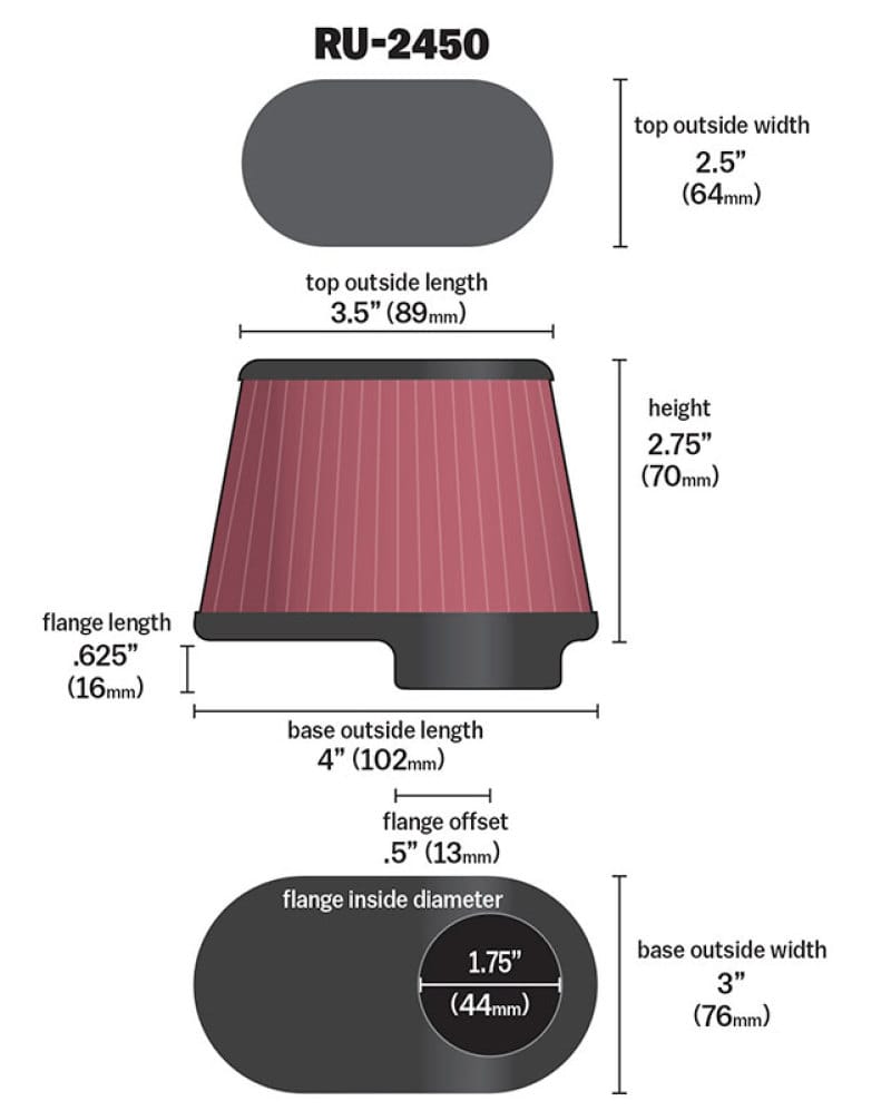 KN Universal Air Filter thumbnail 2