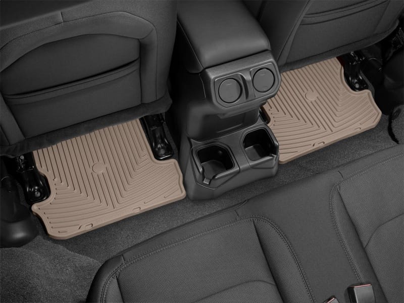 WT Rubber Mats - Rear - Tan thumbnail 2