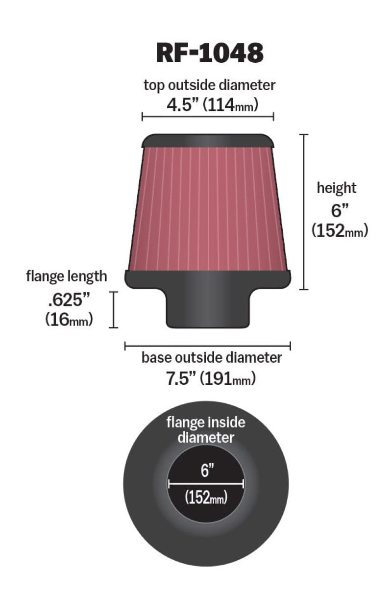 KN Universal Air Filter thumbnail 3