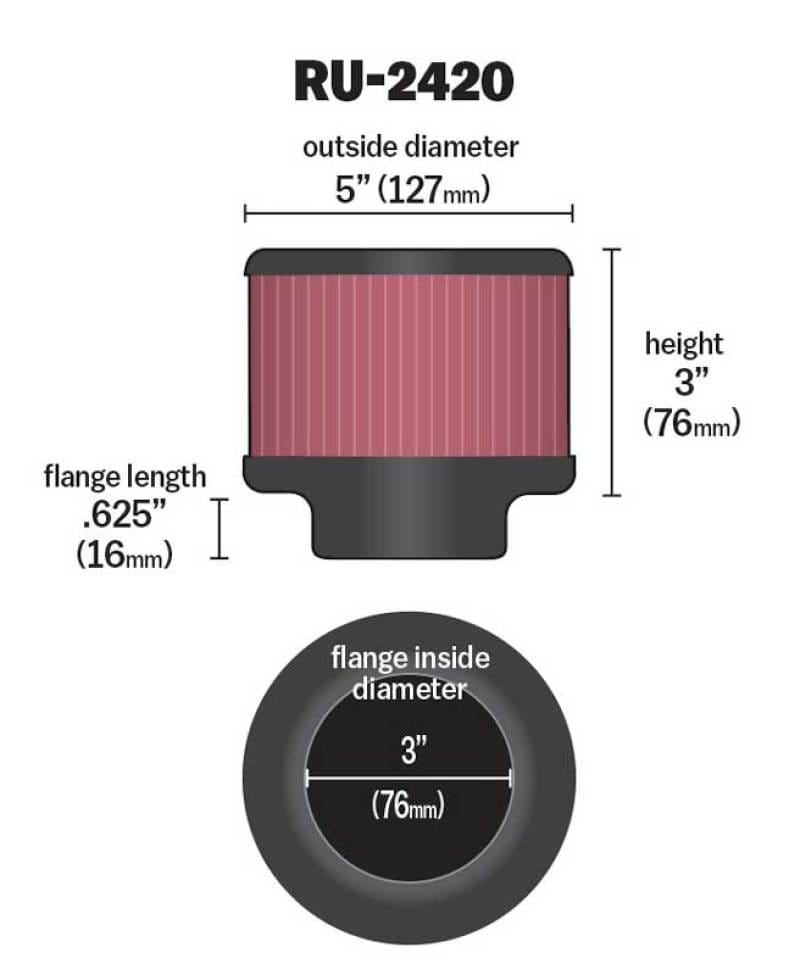 KN Universal Air Filter thumbnail 2