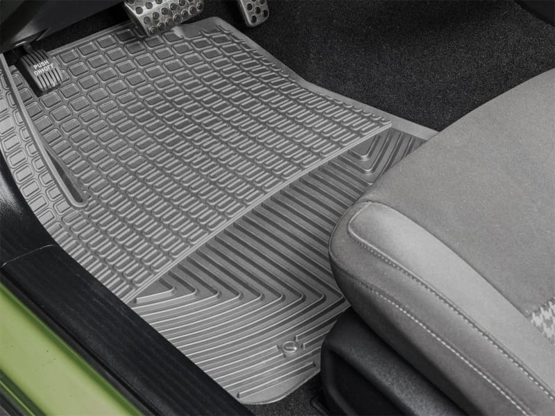 WT Rubber Mats - Front - Grey thumbnail 2