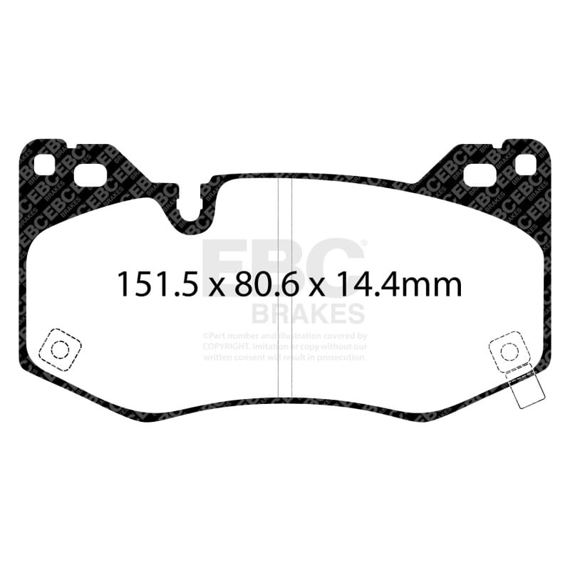 EBC RP-X Brake Pad Sets thumbnail 3