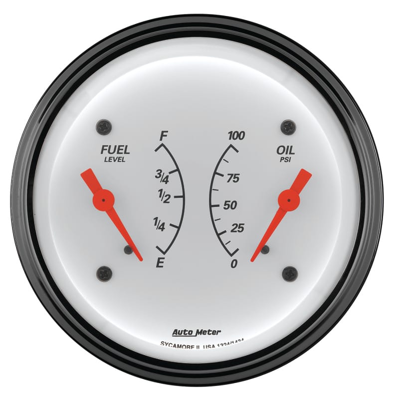AM Arctic White Gauges thumbnail 2
