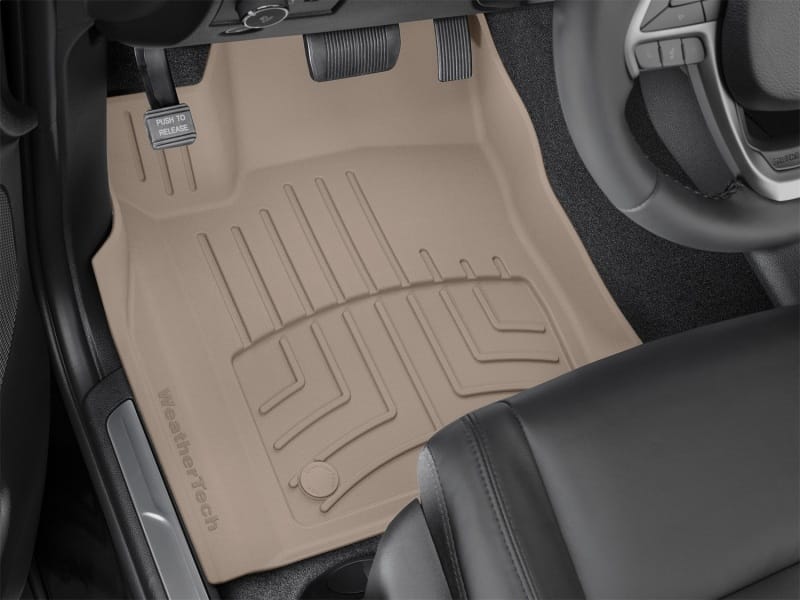 WT 3D FloorMat - Front - Tan thumbnail 2
