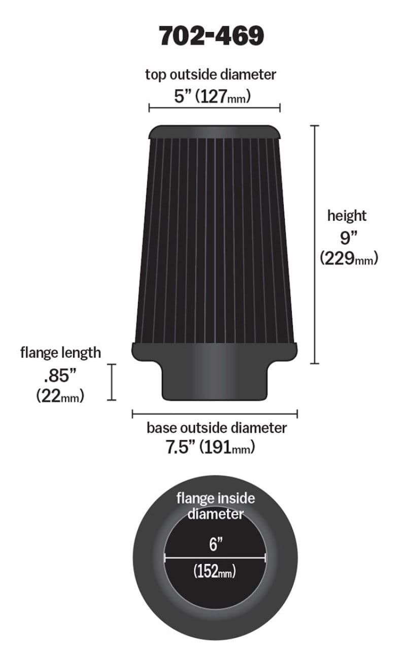 AIR Universal Air Filter thumbnail 2