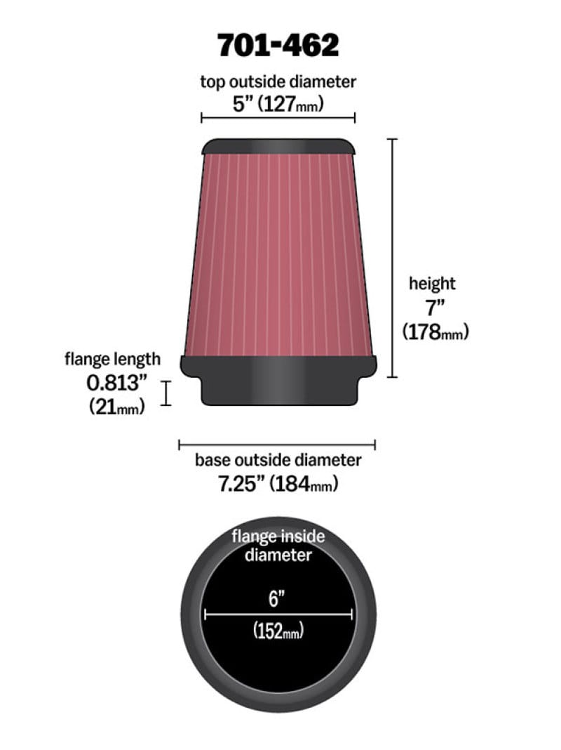 AIR Universal Air Filter thumbnail 3