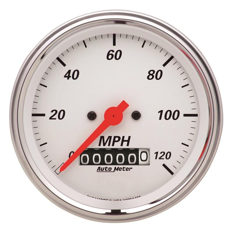 AM Arctic White Gauges