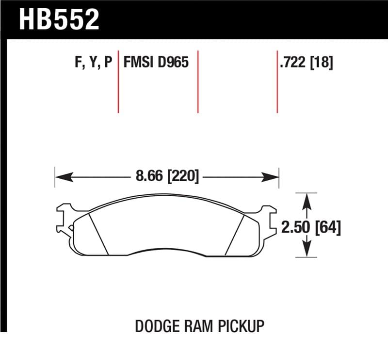 HAWK Super Duty Brake Pad Sets