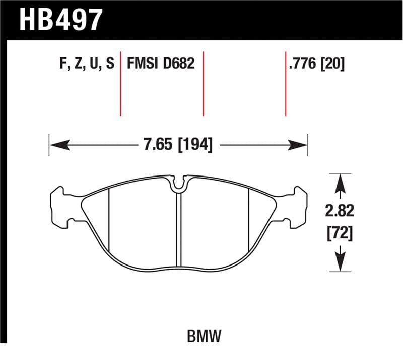 HAWK Ceramic Brake Pad Sets
