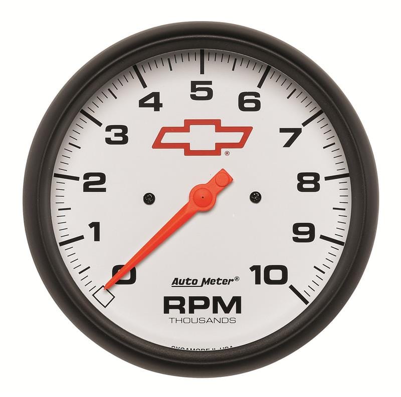 AM Chevy White Gauges