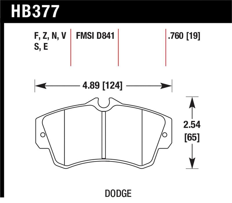 HAWK HPS Brake Pad Sets