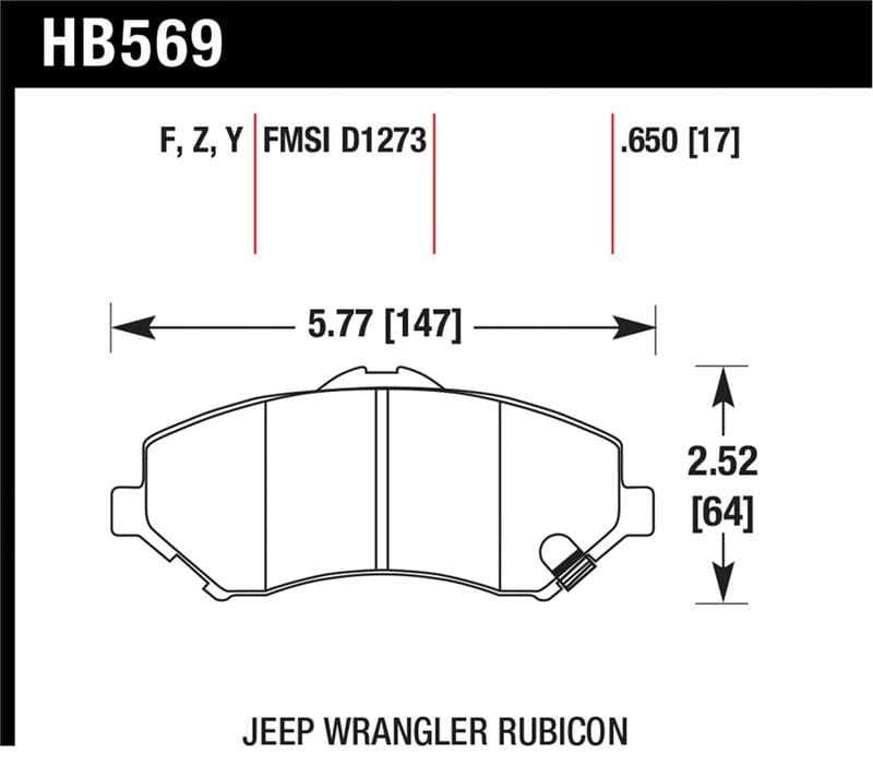HAWK LTS Brake Pads
