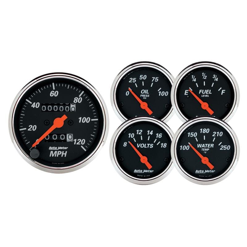 AM Designer Black Gauges
