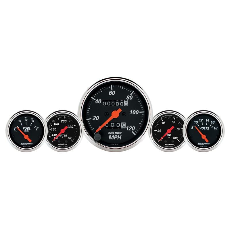 AM Designer Black Gauges