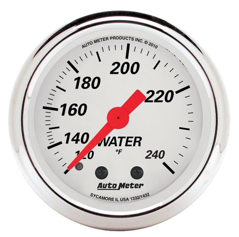 AM Arctic White Gauges