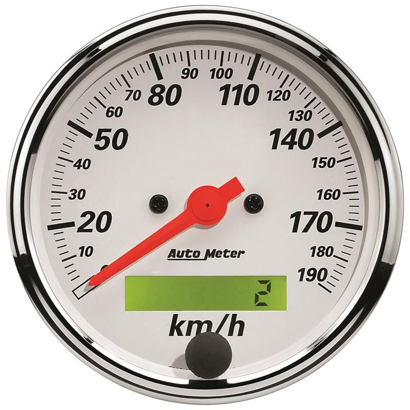 AM Arctic White Gauges