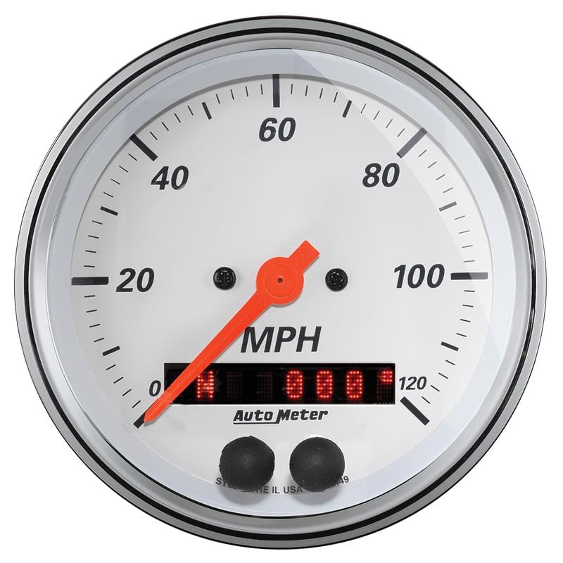 AM Arctic White Gauges