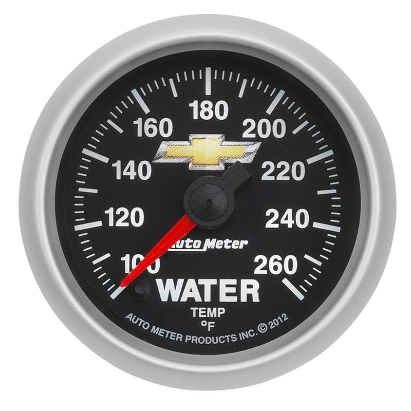 AM Chevy Gold Bowtie Gauges