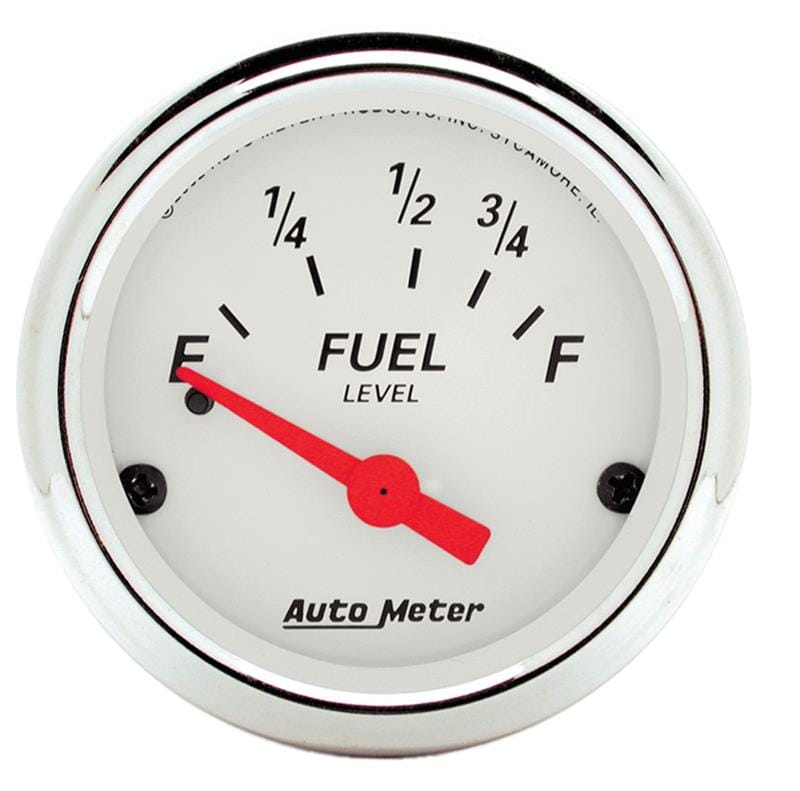 AM Arctic White Gauges