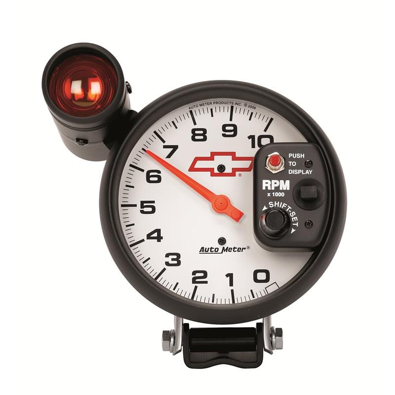 AM Chevy White Gauges