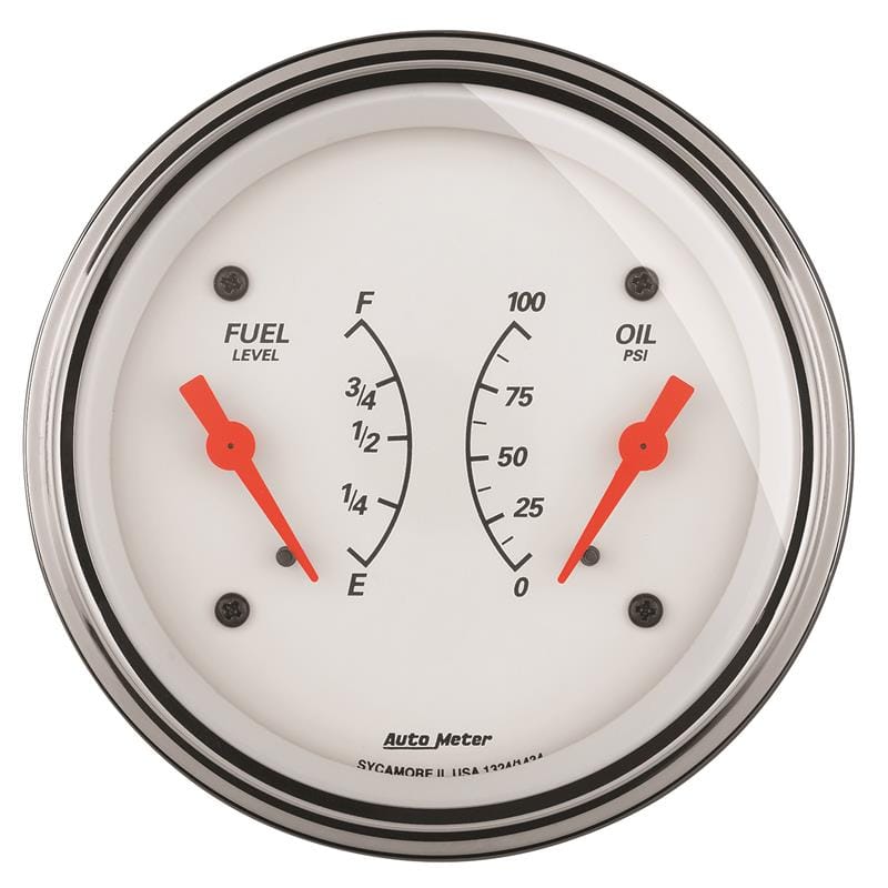 AM Arctic White Gauges
