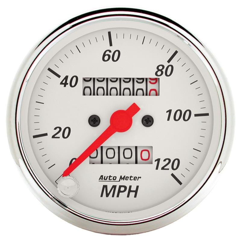 AM Arctic White Gauges