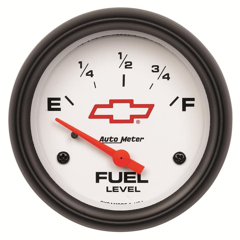 AM Chevy White Gauges