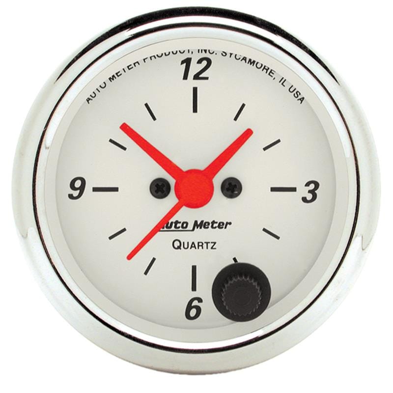 AM Arctic White Gauges