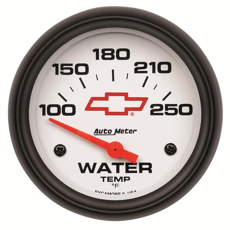 AM Chevy White Gauges