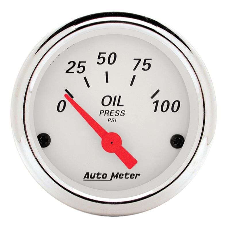 AM Arctic White Gauges